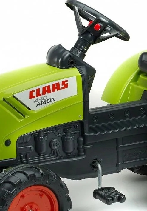 FALK трактор на педалях Claas великий з причепом від 3 років 1040AB — фото 13