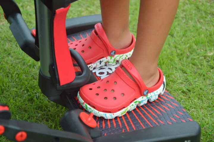 BUGGYBOARD SADDLE Сідло для приставного ліжечка Lascal - Синій — фото 12