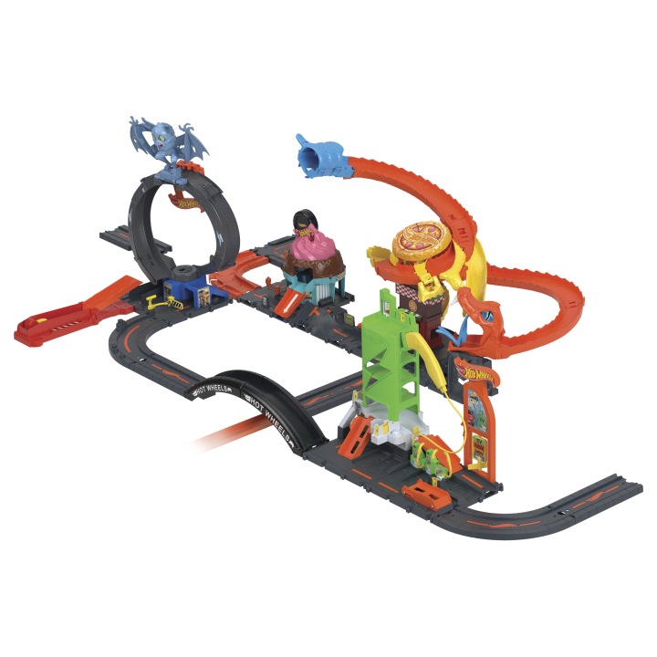 Hot Wheels City Гоночна магазин морозива з машинкою печивом HTN77 HDR24 — фото 8
