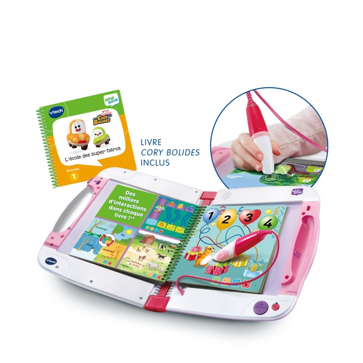 Електронна книжка Vtech - 602155 Magibook Стартовий Pack J. Французький (виставковий) — фото 4