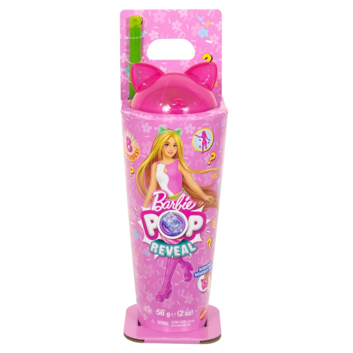 Mattel Barbie Pop Reveal лялька з серії: Shake + кіт і аксесуари ZA6061 — фото 2