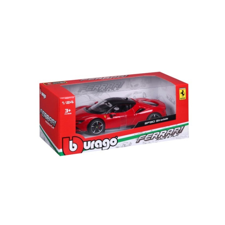 Ferrari SF90 Stradale 1:24 модель Bburago 18-26028 — фото 15
