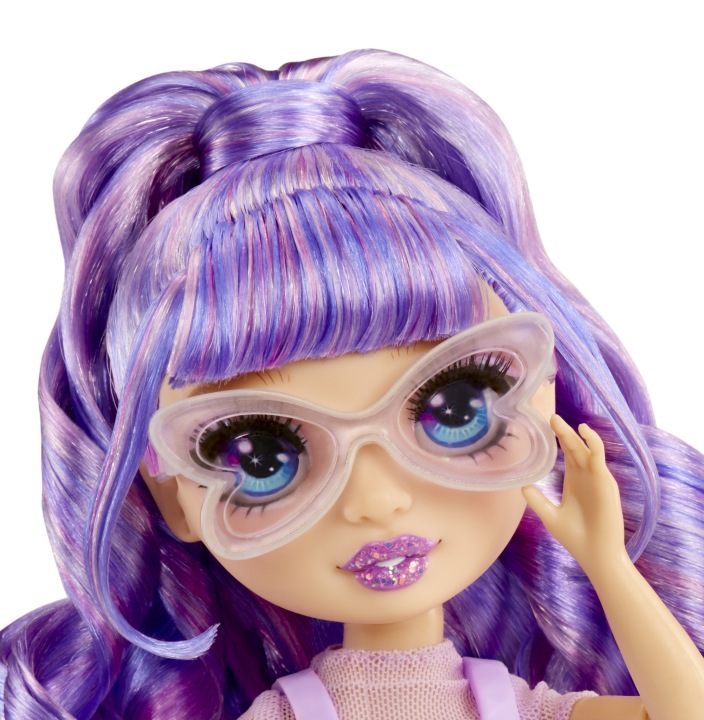 Rainbow High Лялька Crystal Fashion Doll Violet 121404 Лялечка Кристал +AK — фото 12