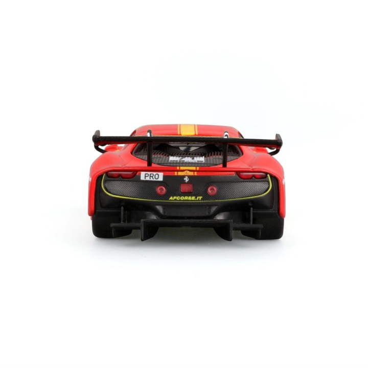 Ferrari racing 296 gt3 2023 червоний 1:43 bburago — фото 16