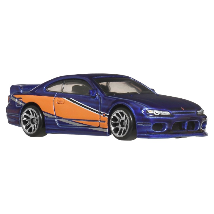 Hot wheels nissan silvia s15 silver series fast & furious tokyo дрифт jkx06 — фото 5