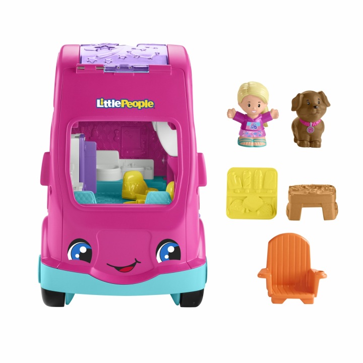 Fisher-Price Barbie LITTLE PEOPLE CAMPER Автомобіль Кемпінговий Звук Світло — фото 16