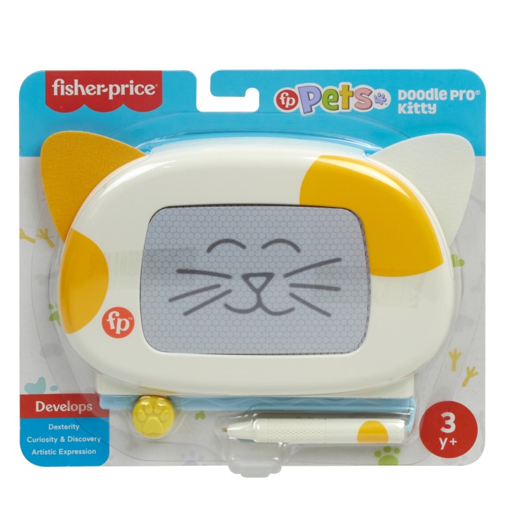 Fisher-Price Дошка для малювання Doodle Pro Котик Дошка для малювання для малюка 3+ — фото 13