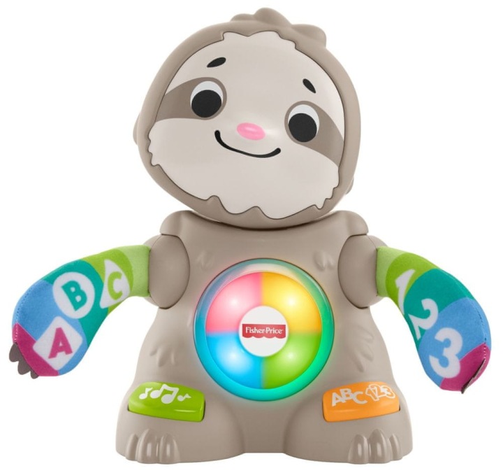Fisher-Price Linkimals Лінивець Інтерактивний Іграшка Латиський LV подарунок