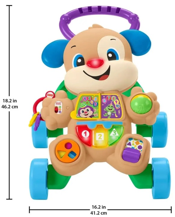 Fisher-Price Розвивальні Ходунки Каталка Цуценятко GXR71 — фото 7