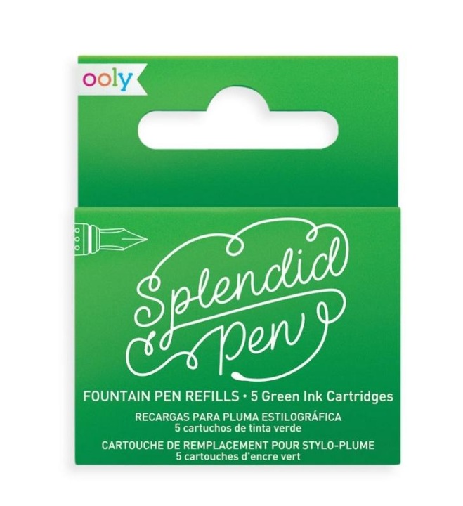 Патрони додаткові перо Splendid зелені Зелений One size OOLY