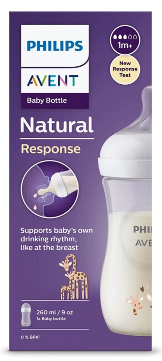 Пляшка PHILIPS Avent Natural SCY903/66 Прозоро-білий — фото 9