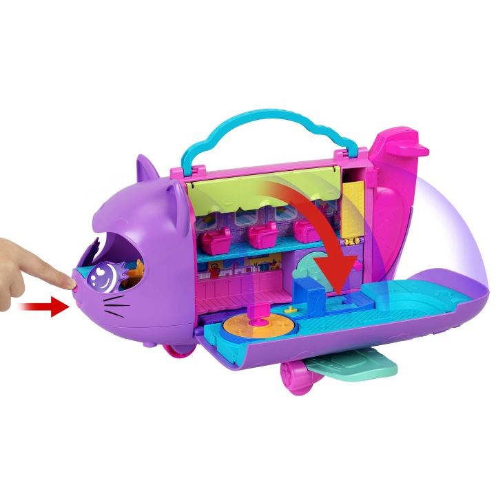 POLLY POCKET котяга набір котячий літак + 2 ляльки і аксесуари HWP19 — фото 12