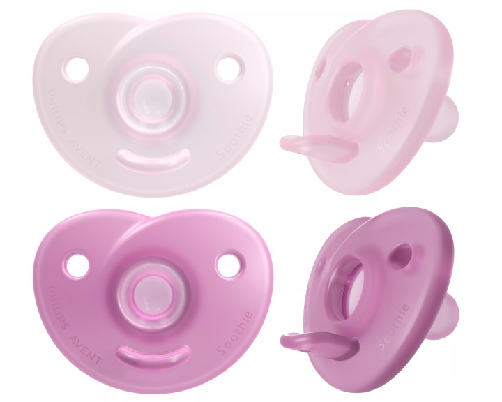 PHILIPS AVENT соска-пустушка прорізувач SOOTHIE 0-6 міс. + чохол — фото 4