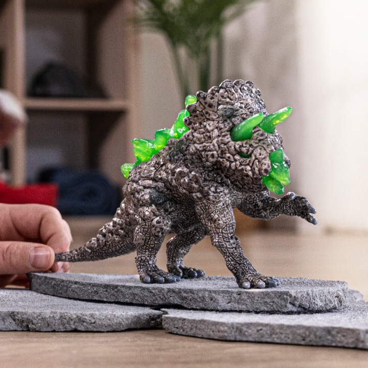 schleich ELDRADOR | steintriceratops 70828 | від 7 років (вживаний) — фото 2