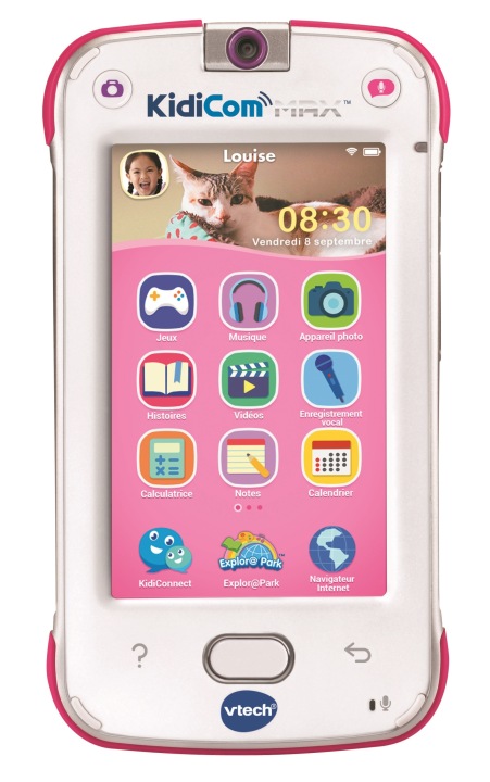Планшет VTech KidiCom Advance 3.0 Rose J.Французький 53D251 (вживаний) — фото 10