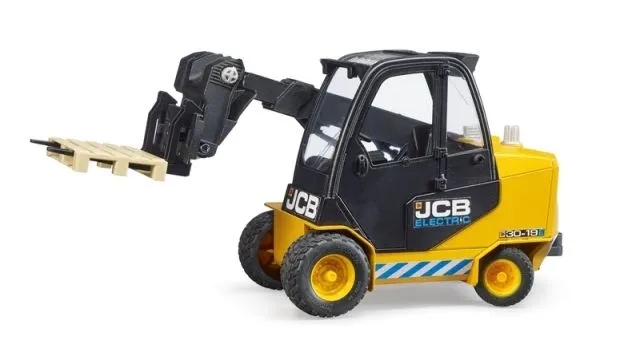 Візок JCB з навантажувачем телескопічний і піддоном Bruder 02512 — фото 6
