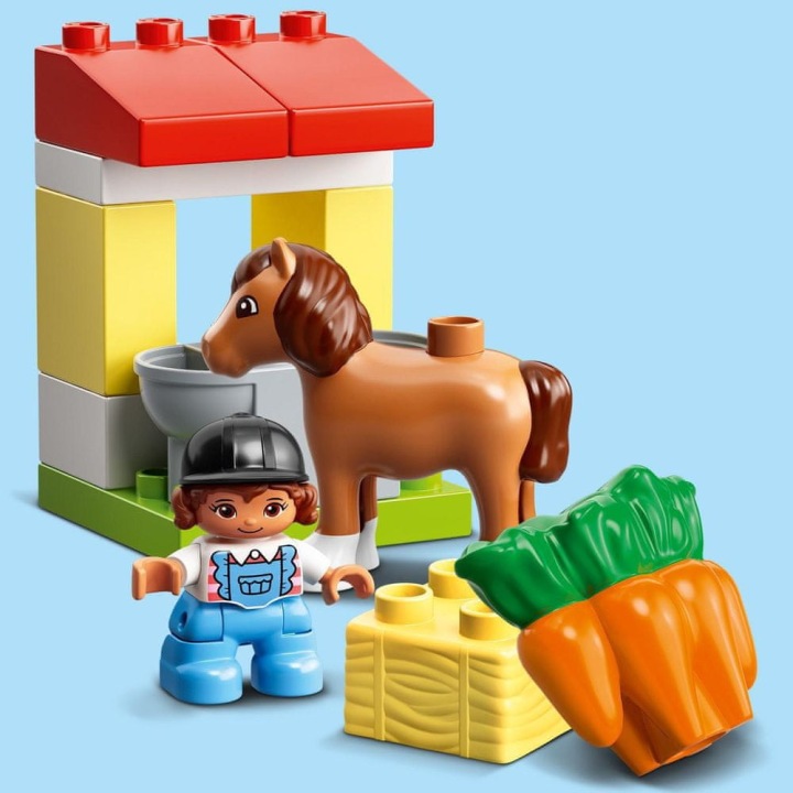 LEGO DUPLO 10951 Конеферма і Поні Морквинка Кінь Коні Стайня — фото 12