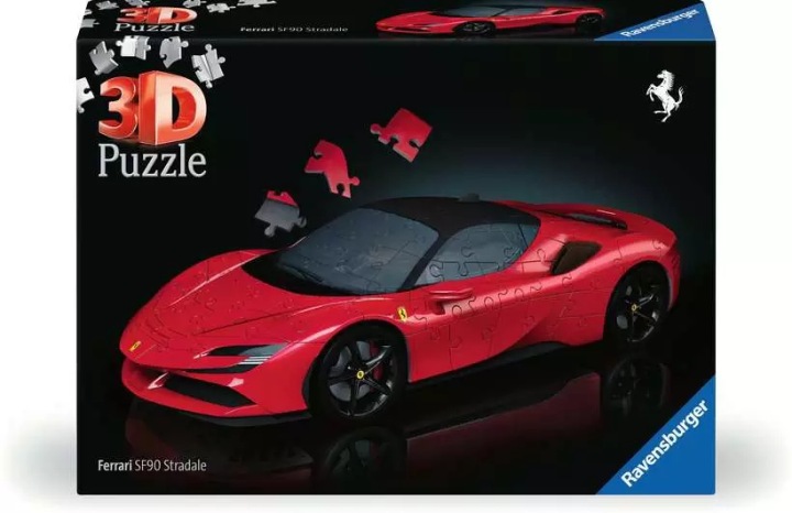 Пазли 3d ferrari sf90 stradale (новий з дефектом) — фото 9