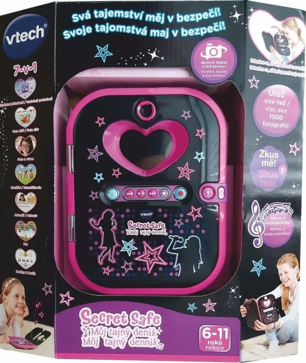 Vtech Kidi Secret Safe - Мій секретний щоденник - чорний Ч. — фото 3