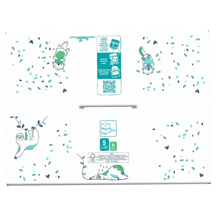 Pampers Harmonie Щомісячні Box підгузки, розмір 5, 11-16 кг, 152 шт., — фото 7
