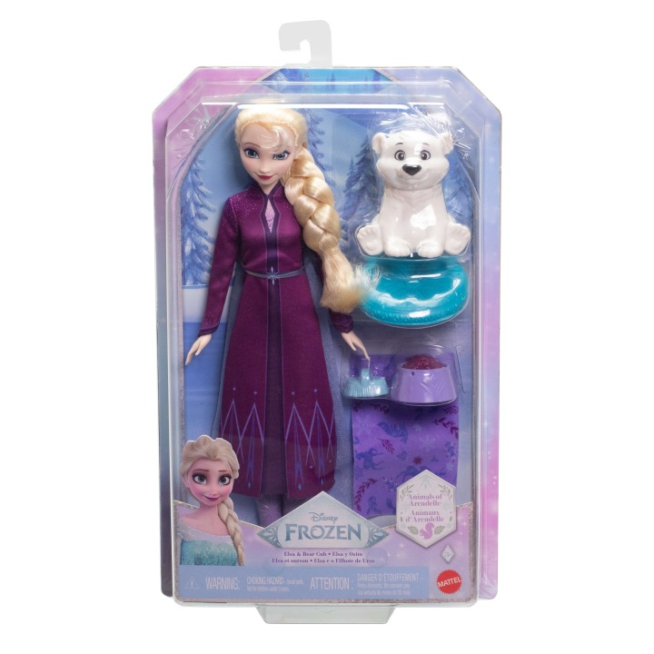 Лялька Mattel Крижане серце принцеса Elsa з ведмедиком + аксесуари JFG16 — фото 3