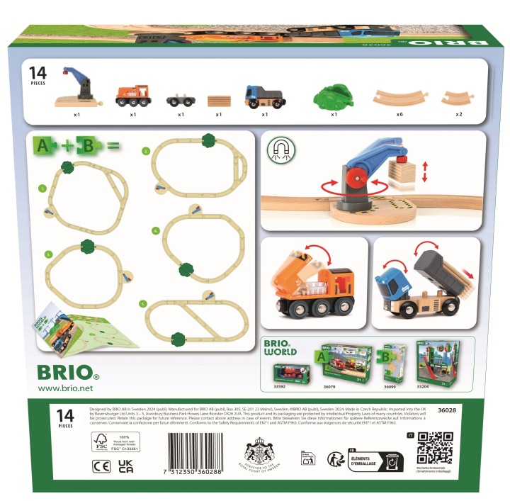 Brio 36028 Базовий набір вантажний Набір Без DŹWIGA !! — фото 3