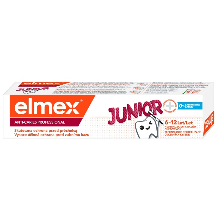 Зубна паста ELMEX Junior Професійний 75 мл