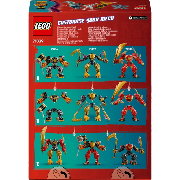 LEGO NINJAGO Робот бойовий Spinjitzu Arina 71839 — фото 9