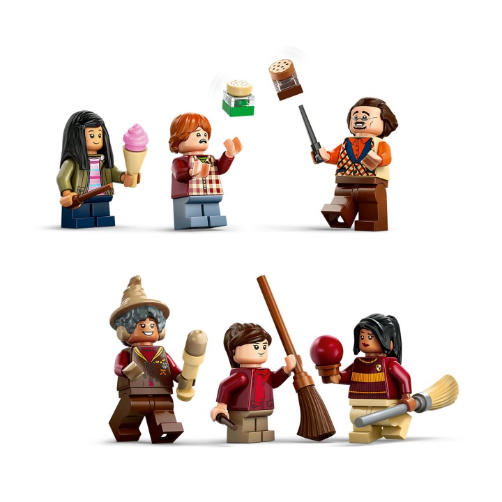 LEGO Harry Potter 76452 - Брендове обладнання для квідич і магазин морозива — фото 4