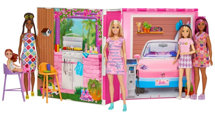 Barbie Getaway House Doll and Ігровий набір Набір Затишний Будиночок Лялька HRJ77 — фото 7