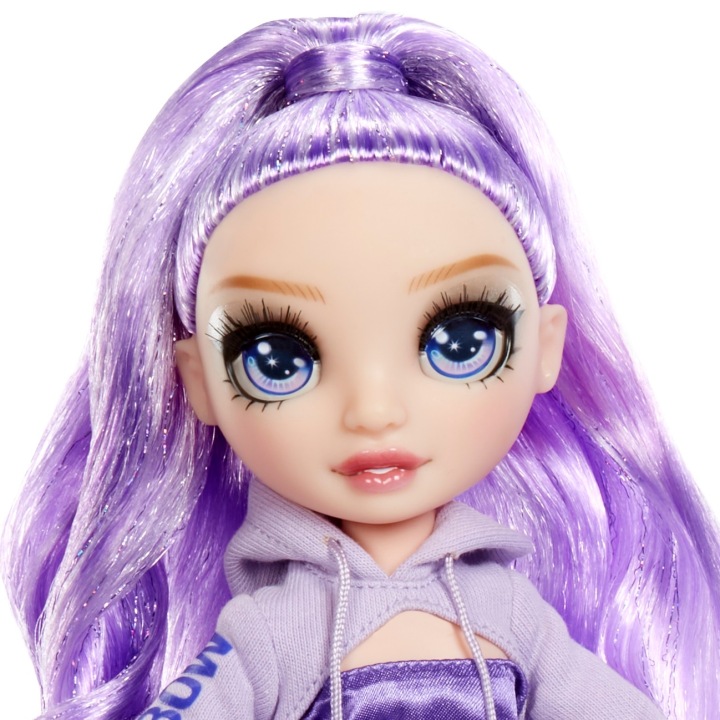 Rainbow High Модна Лялька Viola Sparkle Shine Фіолетова Fashion Аксесуари — фото 5
