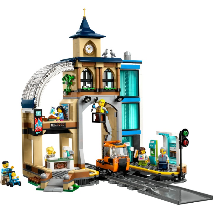 60469 LEGO City Центральний вокзал залізничний — фото 2