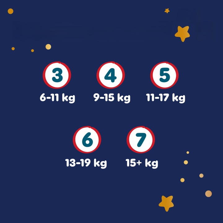 Pampers Night Штани Трусики-підгузки на ніч Розмір 4, 52 шт., 9 кг-15 кг — фото 7