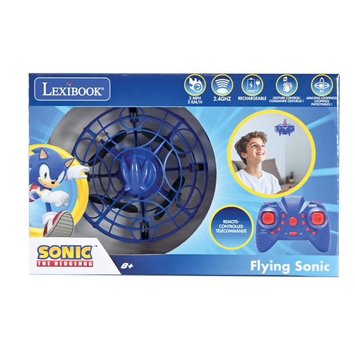 LEXIBOOK, RC UFO Flying Sonic з lights and жест керування, hands-free c — фото 4