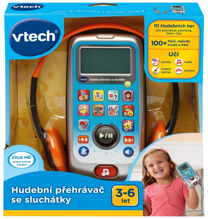 Vtech Плеєр музичний з навушниками Ч. — фото 5