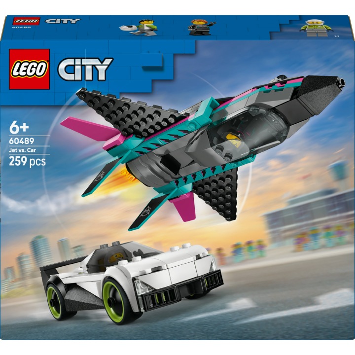 LEGO 60489 City Реактивний літак ножний автомобіль — фото 6