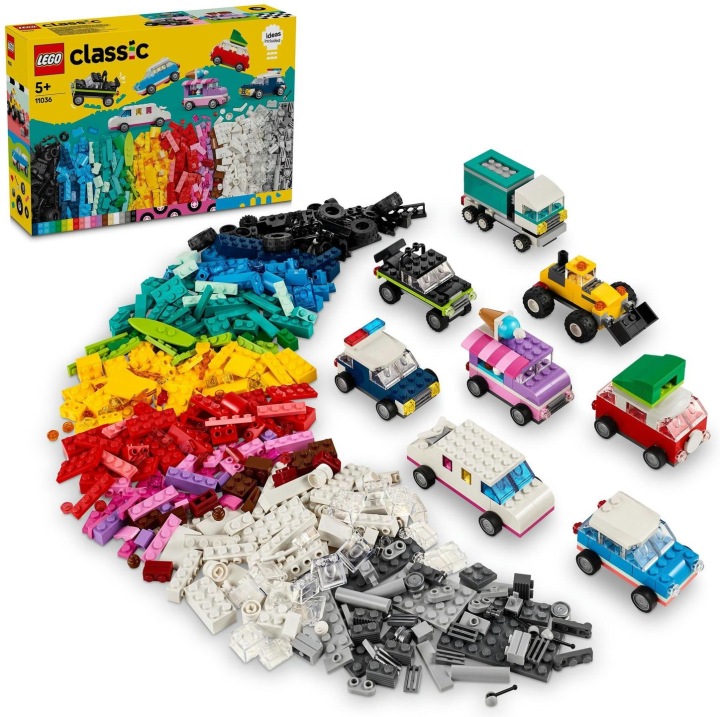 LEGO Classic Творчі транспортні засоби 11036