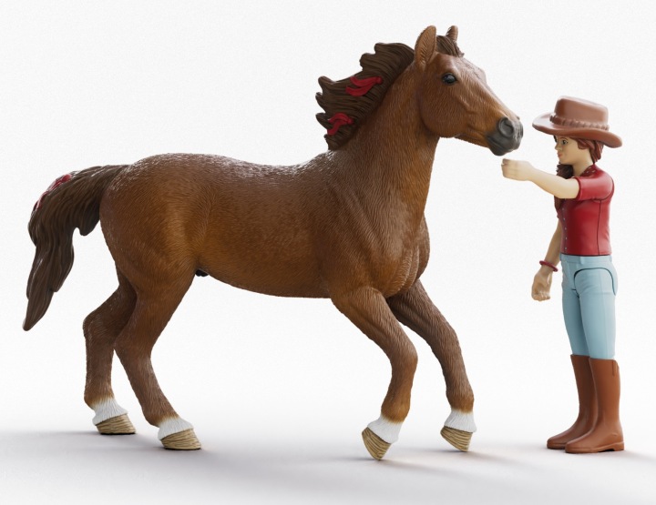 Schleich HORSE CLUB Hannah & Cayenne (виставковий) — фото 2