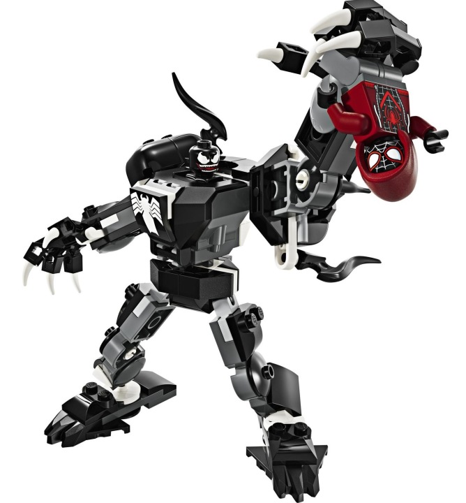 Lego super heroes 76276 механічна броня venoma vs. miles morales — фото 2
