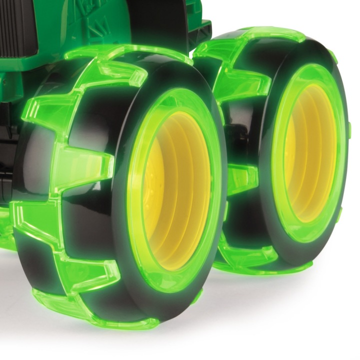 Трактор John Deere Monster Treads TOMY з великими світними колесами (вживаний) — фото 3
