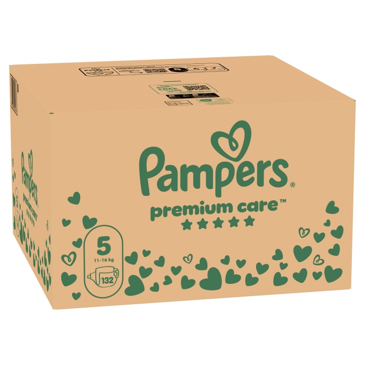 Підгузки Pampers Premium Care Розмір 5 132 шт. 11-16 кг — фото 7