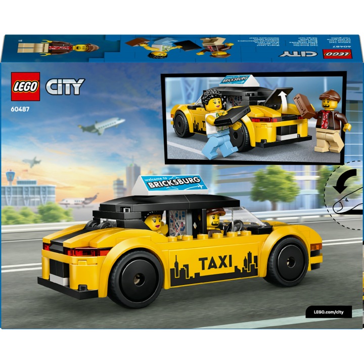 LEGO City Жовта таксі 60487 — фото 7