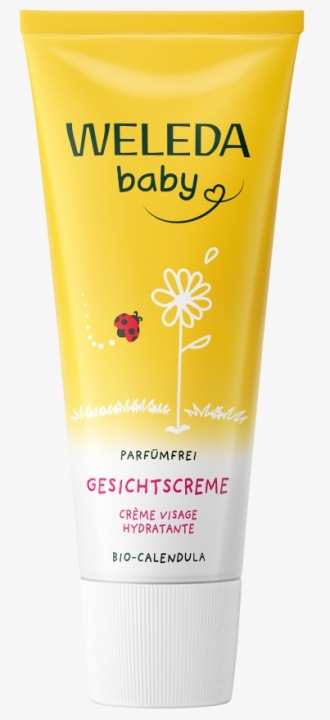 WELEDA baby Baby Gesichtscreme Calendula, без ароматизаторів 50 мл Від GERMANY