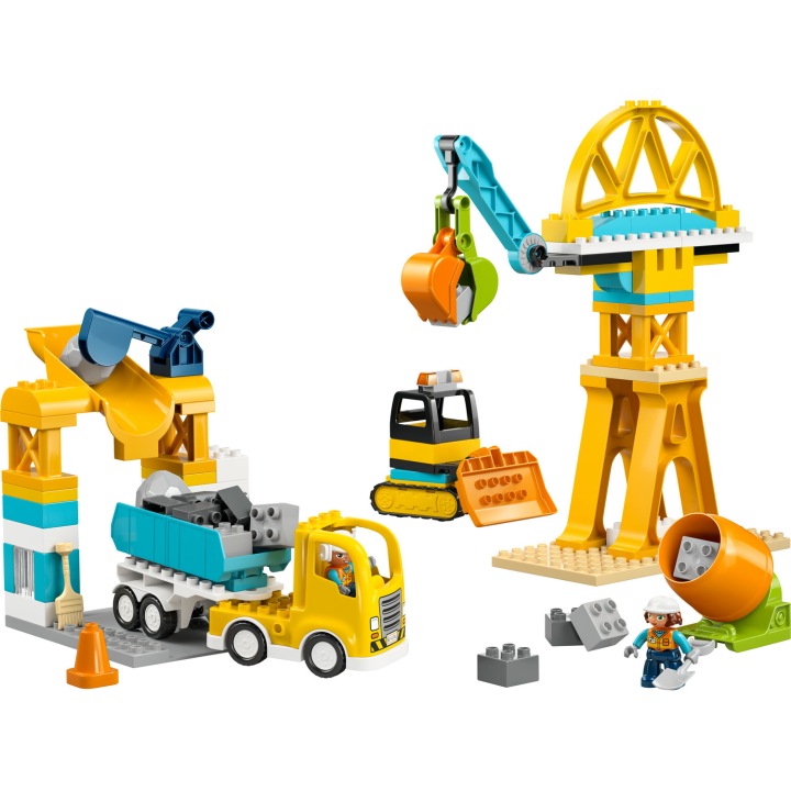 LEGO 10476 DUPLO Будівельний майданчик з транспортними засобами 3 в 1 — фото 2