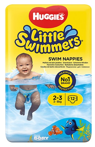 Підгузки для плавання Huggies Little Swimmers р. 2-3 12 шт.