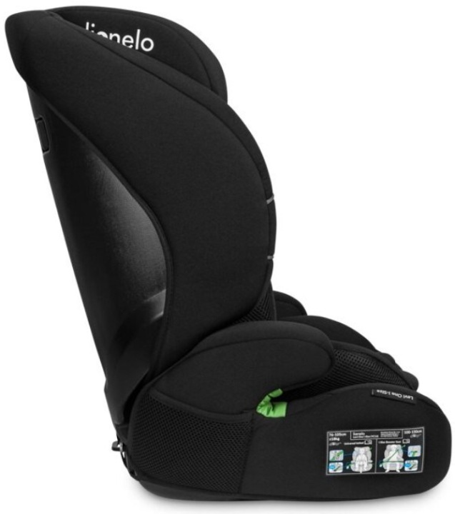 Автокрісло 76-150 см Широкі Сидіння 9-36 кг Lionelo LEVI I-SIZE — фото 6