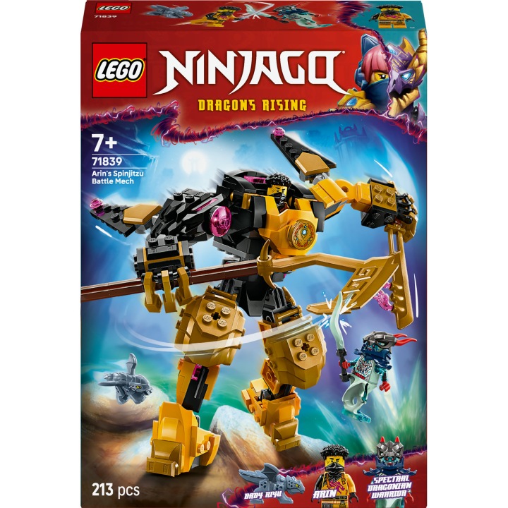 LEGO NINJAGO Робот бойовий Spinjitzu Arina 71839 — фото 8