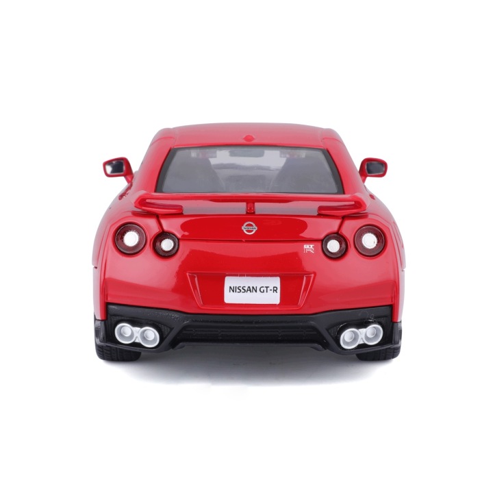 Nissan GT-R 1:24 модель Bburago 18-21082 червоний — фото 10