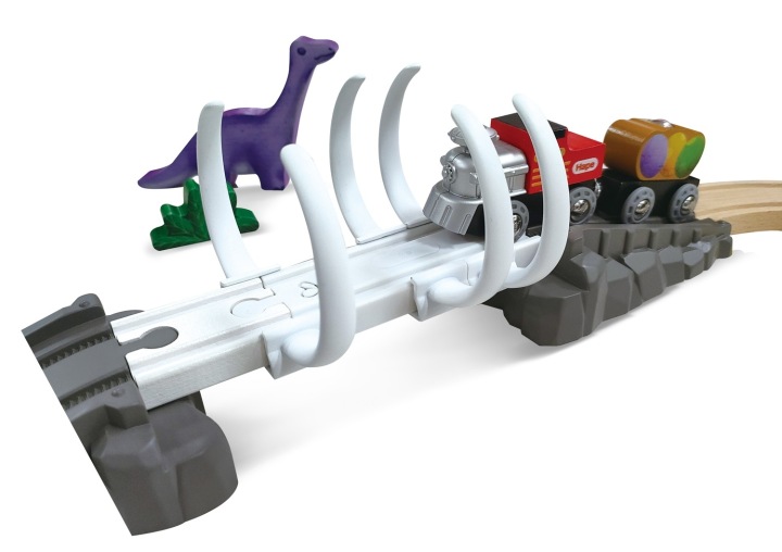 Hape Набір Діно Rail Adventure що світиться в темряві зі звуком — фото 4