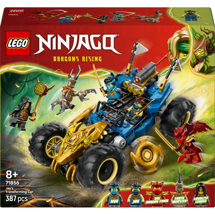 LEGO NINJAGO Багатофункціональний автомобіль Jaya для дітей 71856 — фото 5